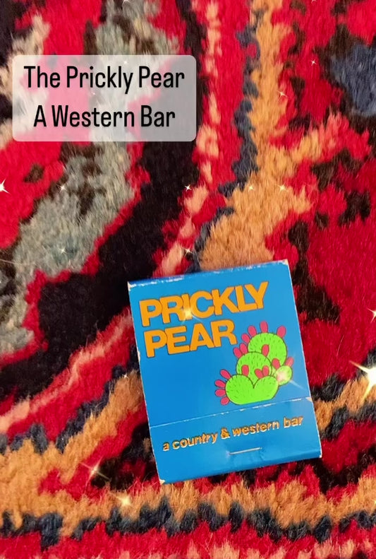 Prickly Pear, A Country & Western Bar Matchbook