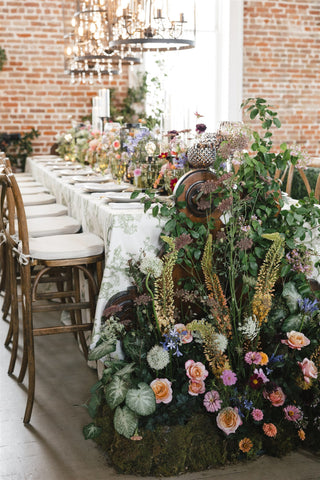 An Enchanted & Ethereal Garden Tablescape