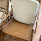Faux Bamboo & Cane Dining Chairs, Set of 4 (1970)
