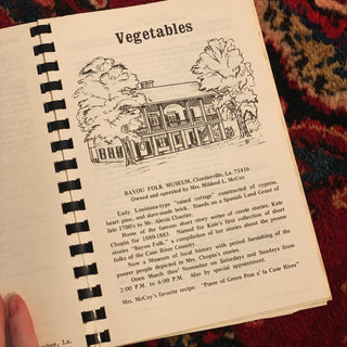 Calico Ladies Cookbook by the Natchitoches Women for the Preservation of Historic Natchitoches (1972)