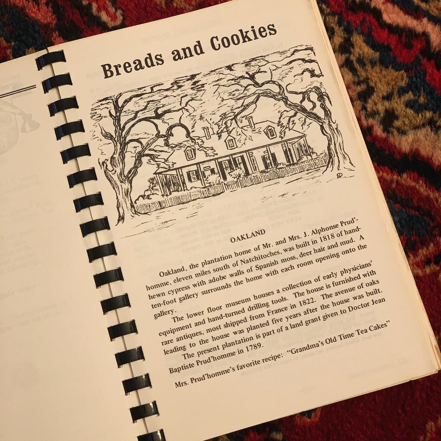 Calico Ladies Cookbook by the Natchitoches Women for the Preservation of Historic Natchitoches (1972)