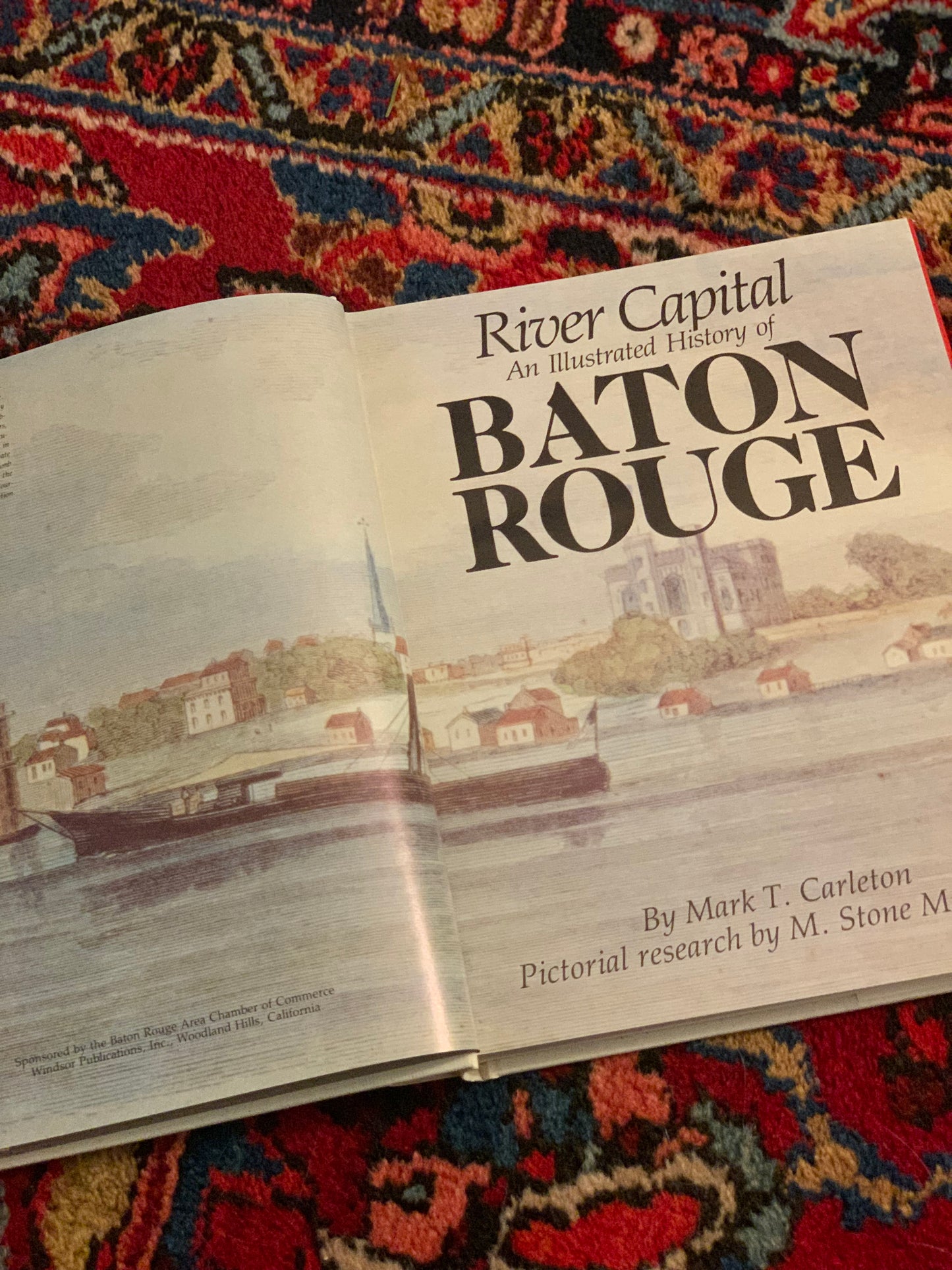 Baton Rouge, The River Capital Hardback Book (1981)
