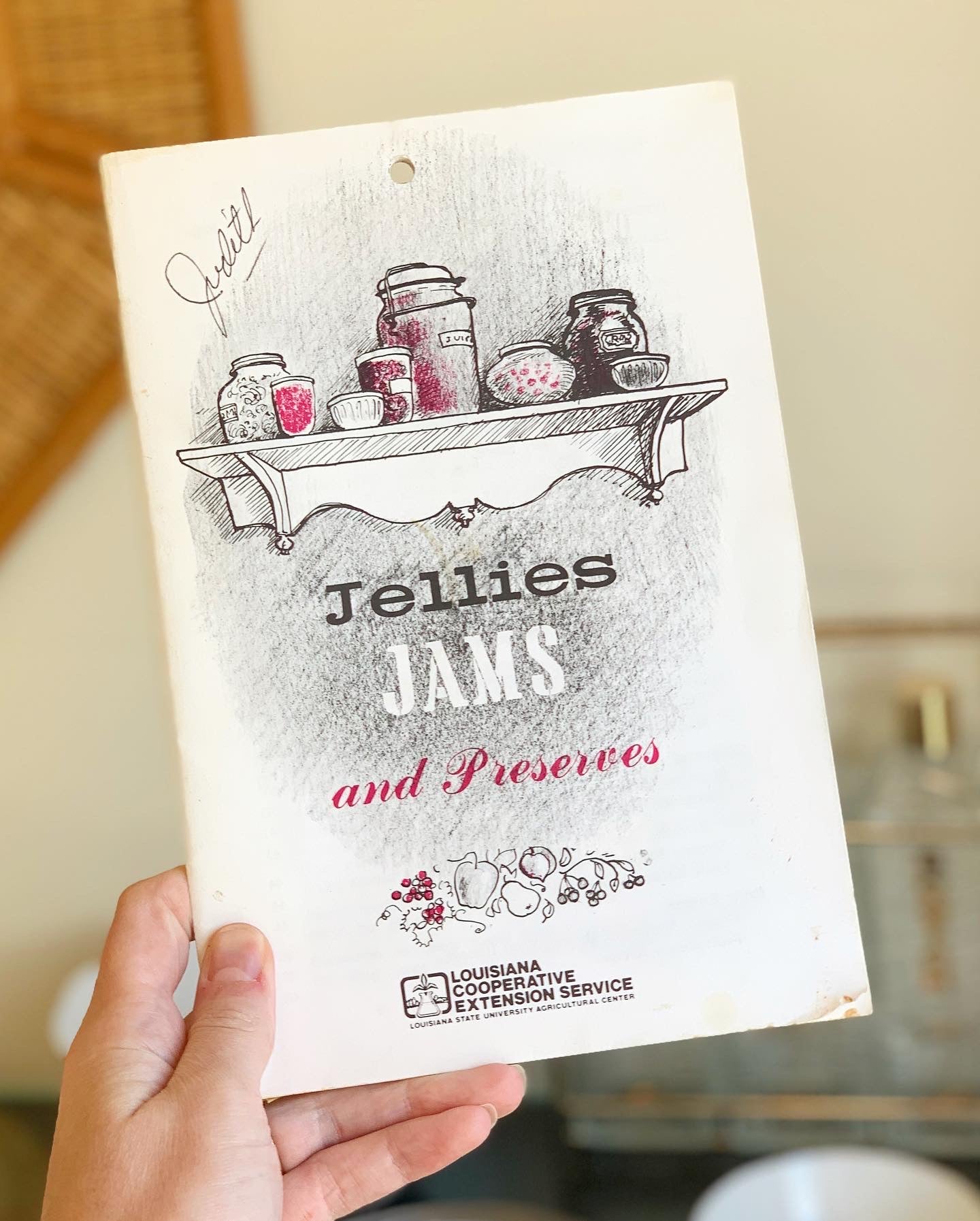 Jellies, Jams, and Preserves LSU Recipe Booklet
