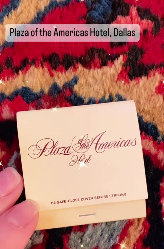 Plaza of the Americas Hotel Matchbook ~ Dallas, Texas
