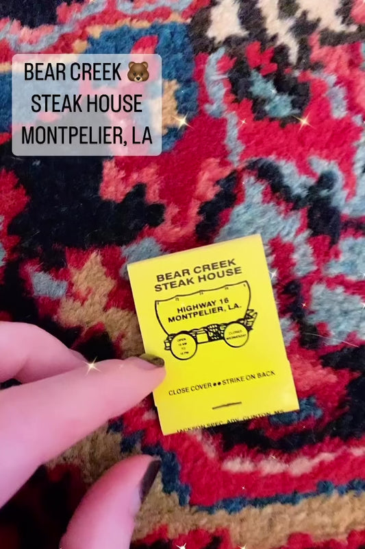 Bear Creek Steak House ~ Montpelier, Louisiana