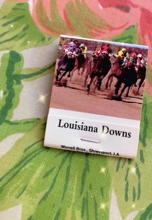 Louisiana Downs Matchbook ~ Bossier City, Louisiana