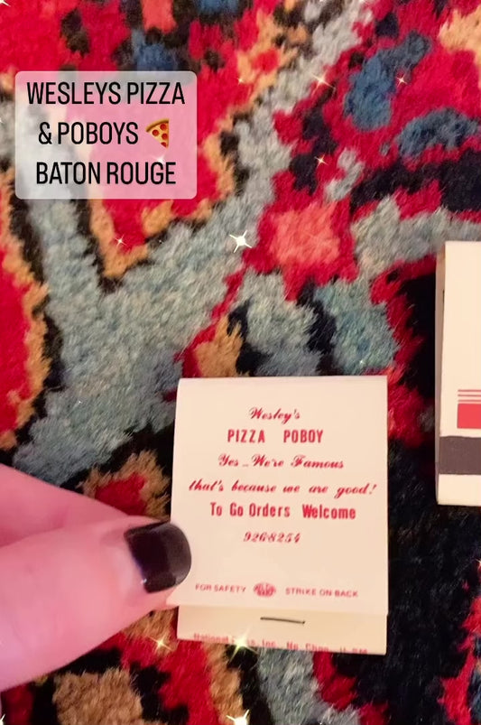Wesley's Pizza & Poboys ~ Baton Rouge, Louisiana