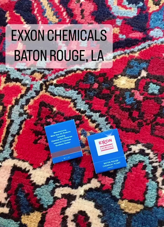 Exxon Chemicals Matchbook ~ Baton Rouge, Louisiana