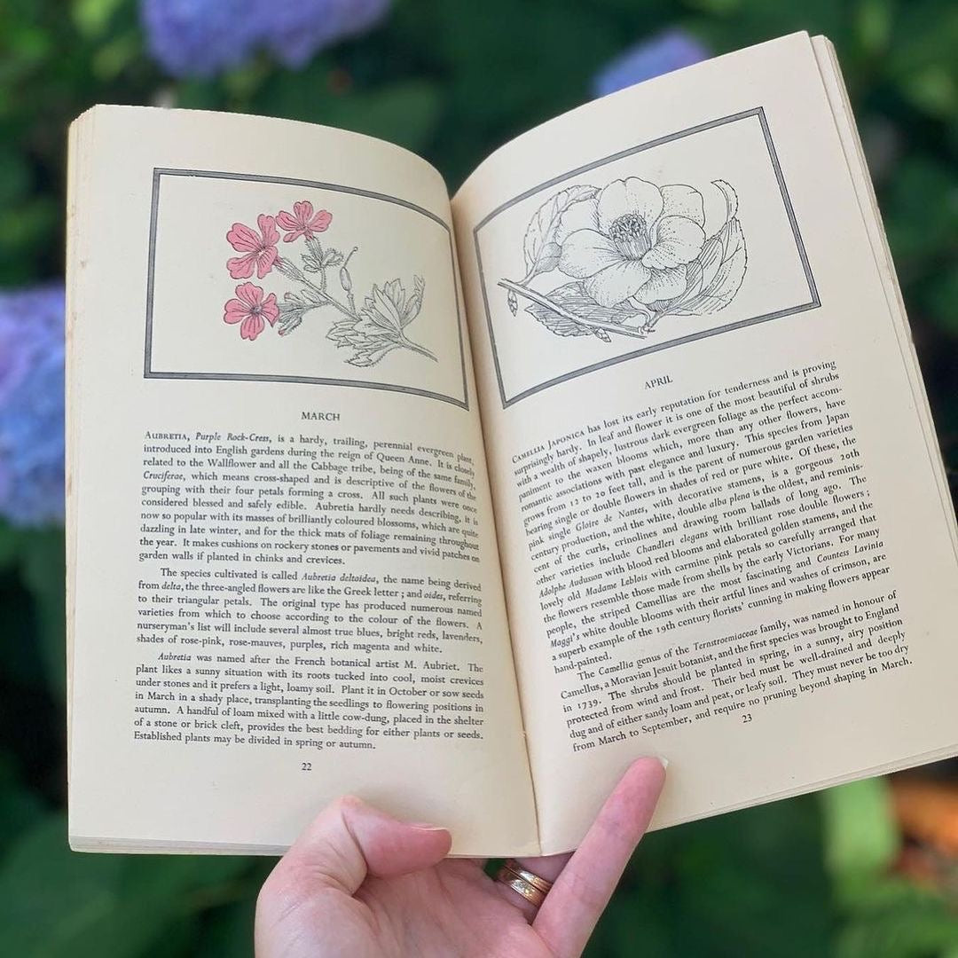1940s Flowers that Bloom in Spring Guidebook