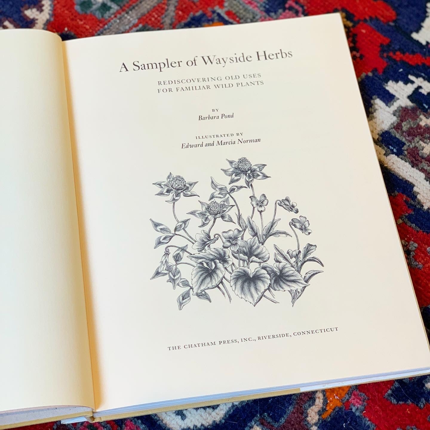 A Sampler of Wayside Herbs (First Edition, 1974)