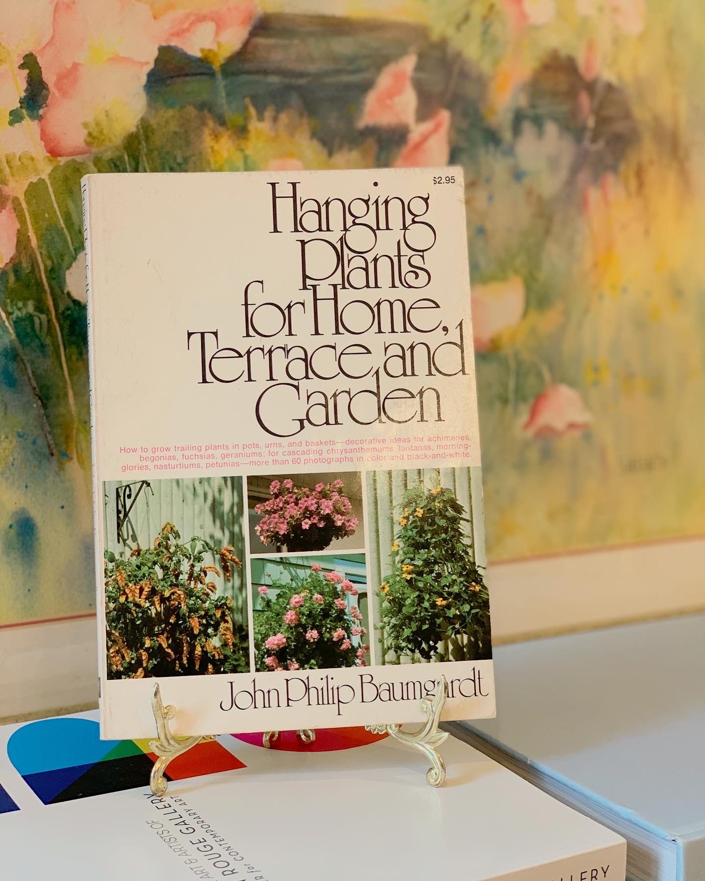 1970s Hanging Plants Garden Book